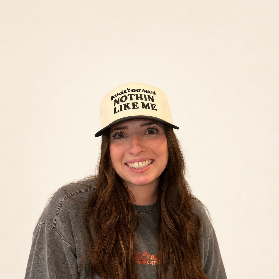 Nothin Like Me Snapback in Black
