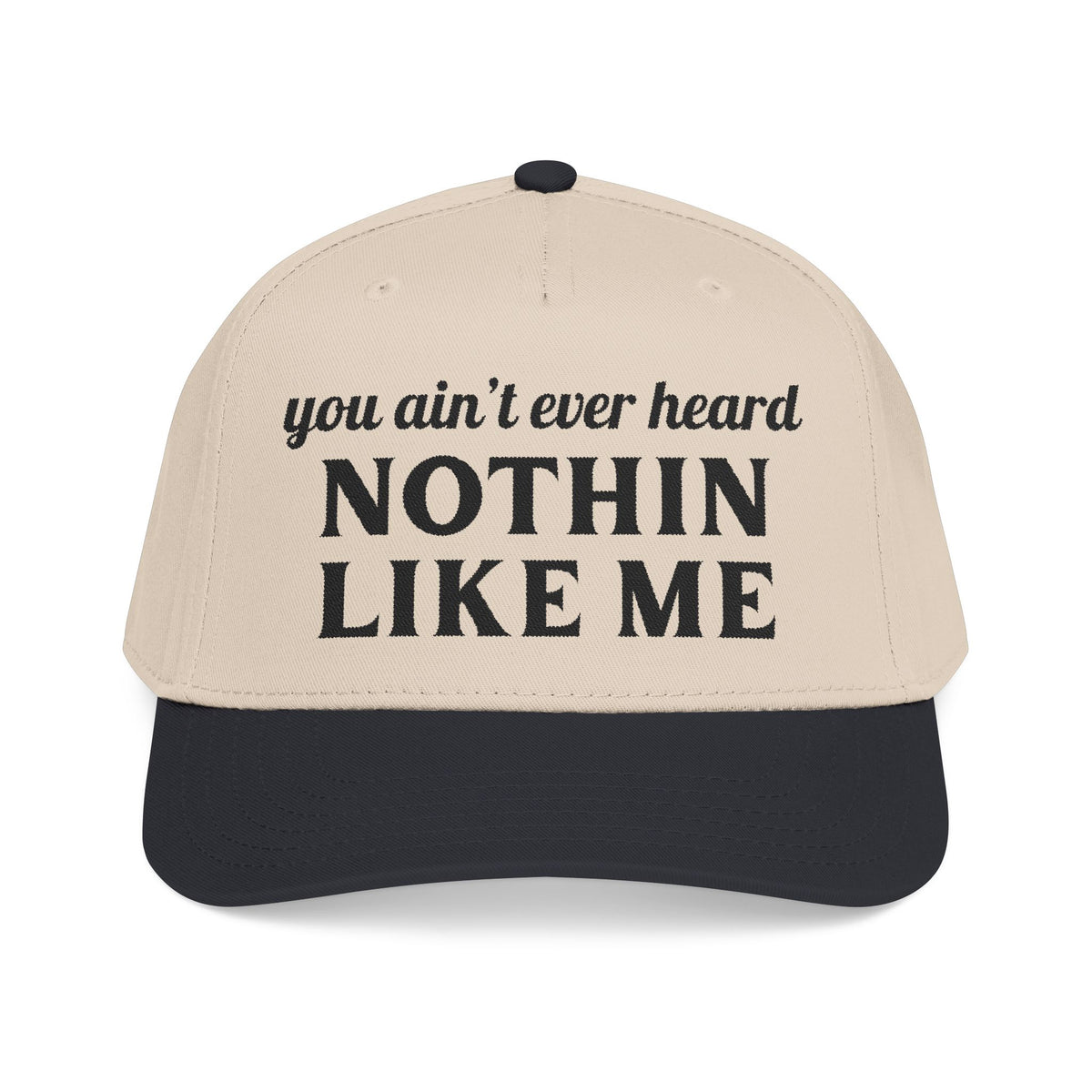 Nothin Like Me Snapback in Black