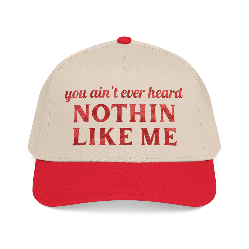 Nothin Like Me Snapback in Red