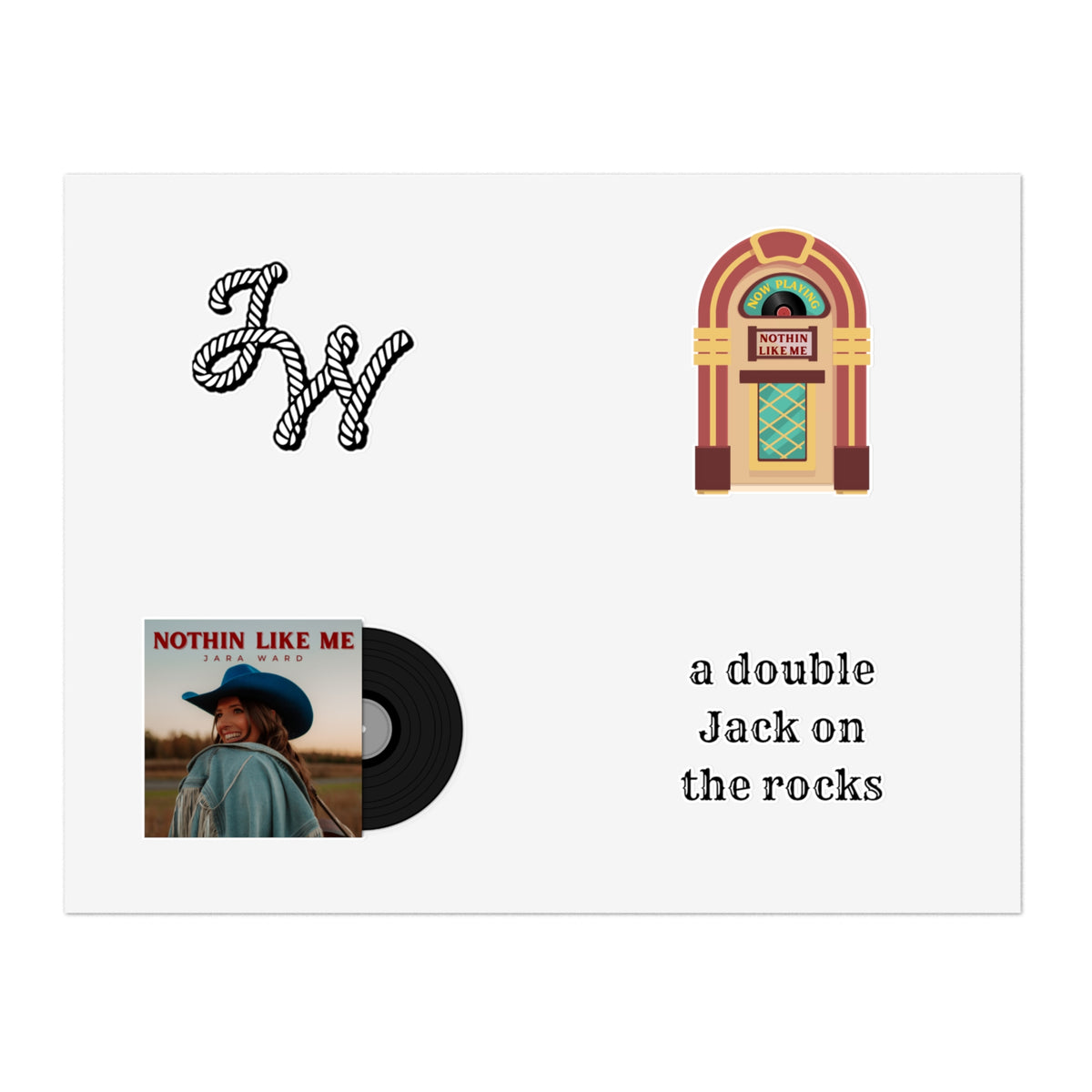 Nothin Like Me Sticker Pack