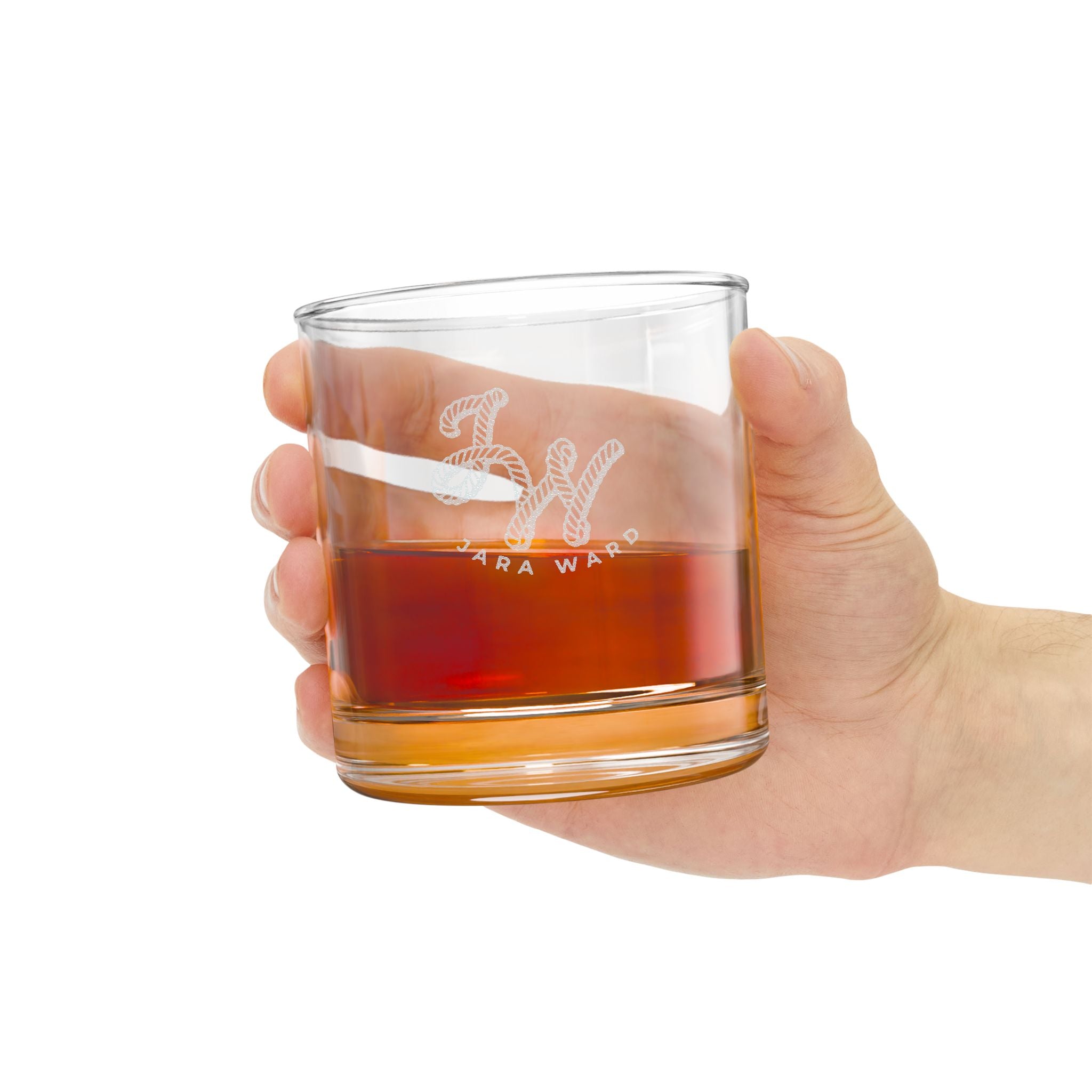 JW Engraved Whiskey Glass - 10.5oz